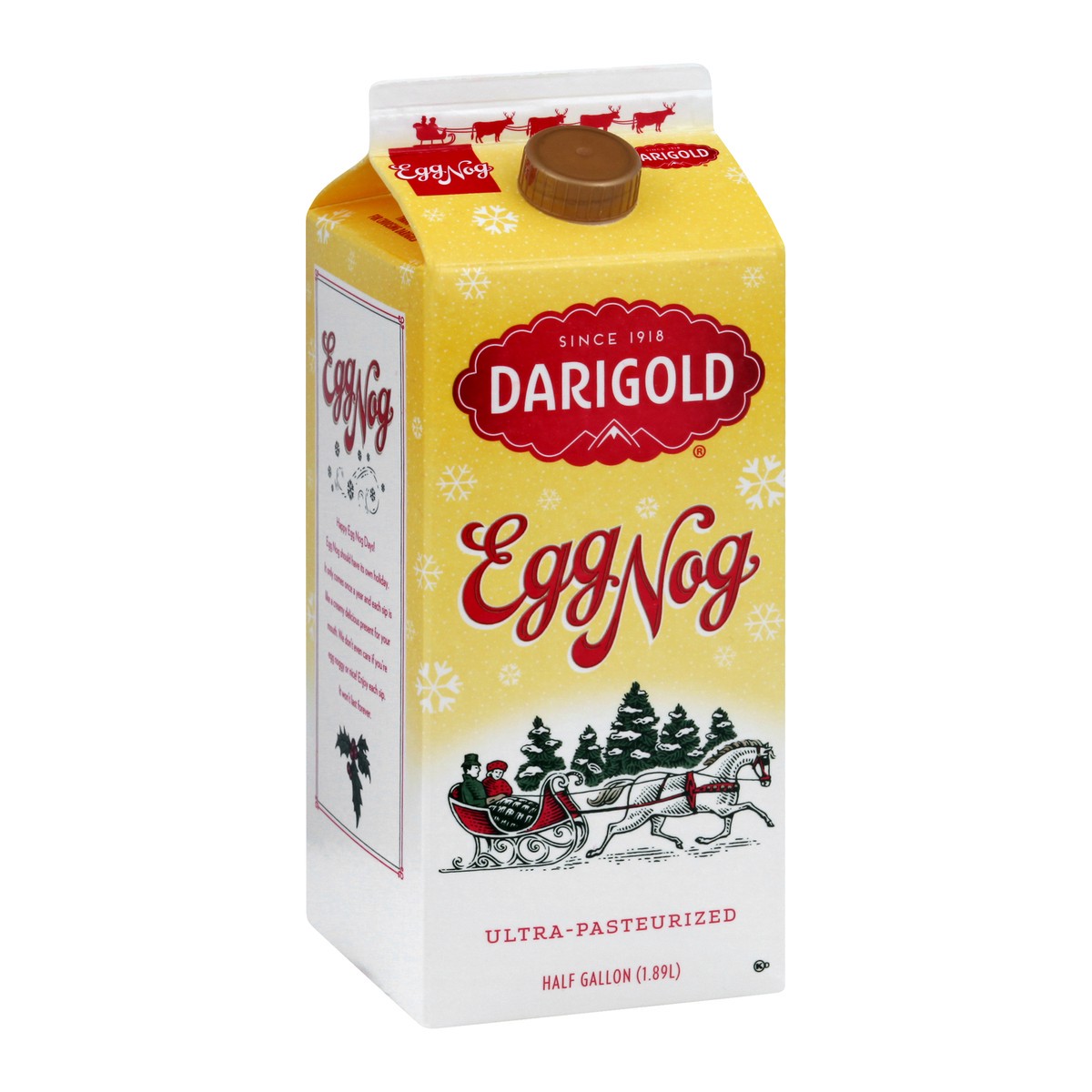 slide 11 of 13, Darigold Egg Nog 0.5 gl, 1/2 gal