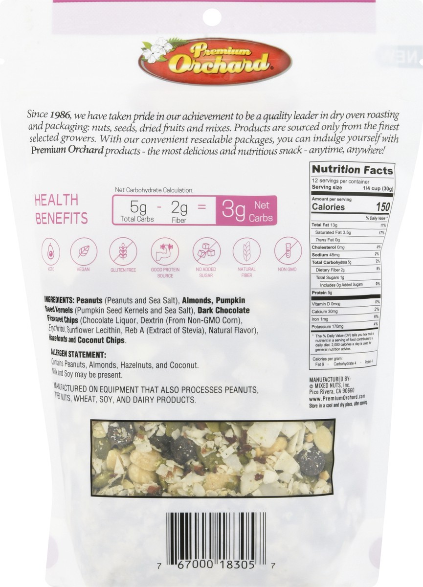 slide 7 of 11, Premium Orchard Keto Mix Chocolate Hazelnut - 13 OZ, 13 oz