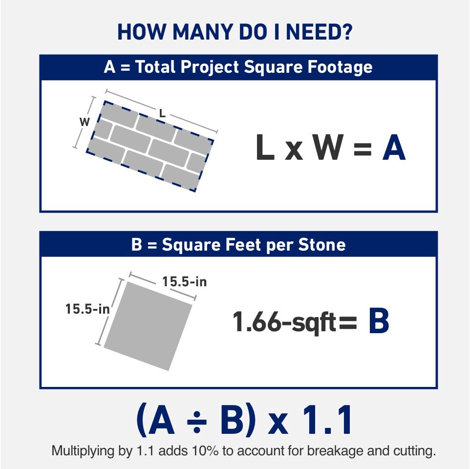 slide 2 of 5, 16.0-in L x 16.0-in W x 2.0-in H Square Harvest Concrete Patio stone, 1 ct