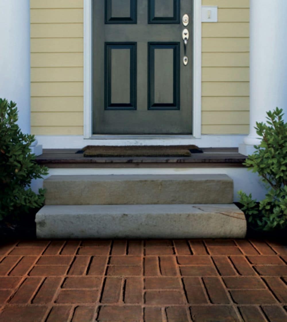 slide 3 of 5, 16.0-in L x 16.0-in W x 2.0-in H Square Harvest Concrete Patio stone, 1 ct