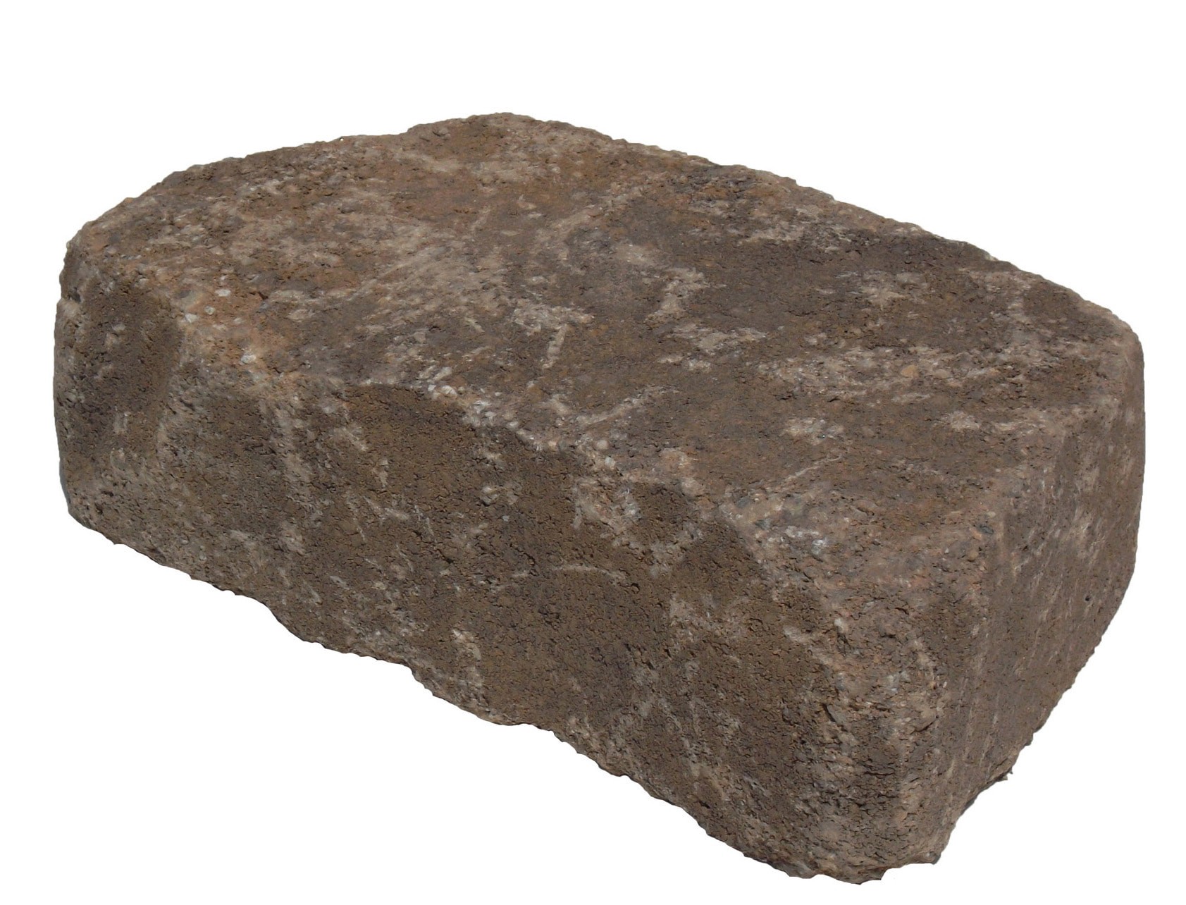 slide 1 of 5, 3.0-in H x 8.2-in L x 4.0-in D Tranquil Concrete Retaining wall block, 1 ct
