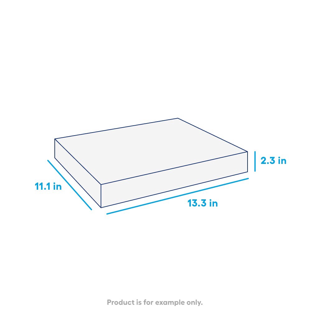 slide 2 of 6, 9.0-in L x 6.0-in W x 2.0-in H Rectangle Duncan Concrete Patio stone, 1 ct