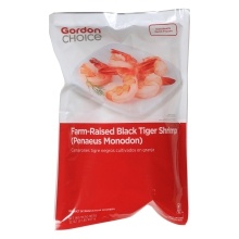 slide 1 of 1, Gordon Choice Farm-Raised Black Tiger Shrimp, 160 oz