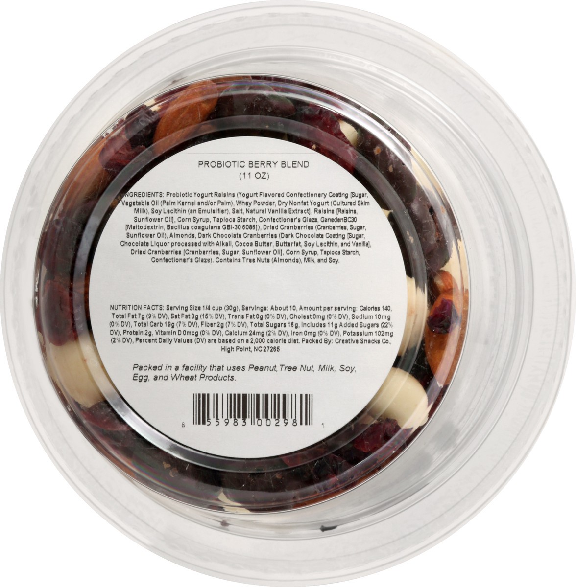 slide 3 of 9, Creative Snacks Probiotic Berry Blend 11 oz, 11 oz