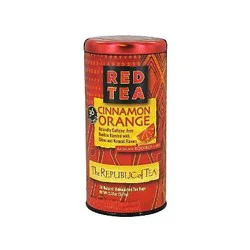 The Republic of Tea Cinnamon Orange Red Tea Bags - 36 ct