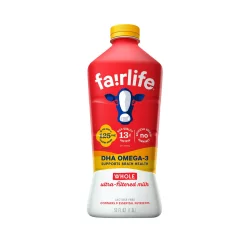 fairlife DHA Omega-3 Whole Ultra-Filtered Lactose Free Milk
