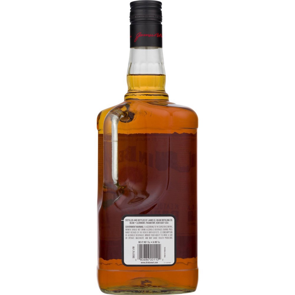 slide 7 of 7, Jim Beam Kentucky Straight Bourbon Whiskey 1.75 L, 1.75 liter