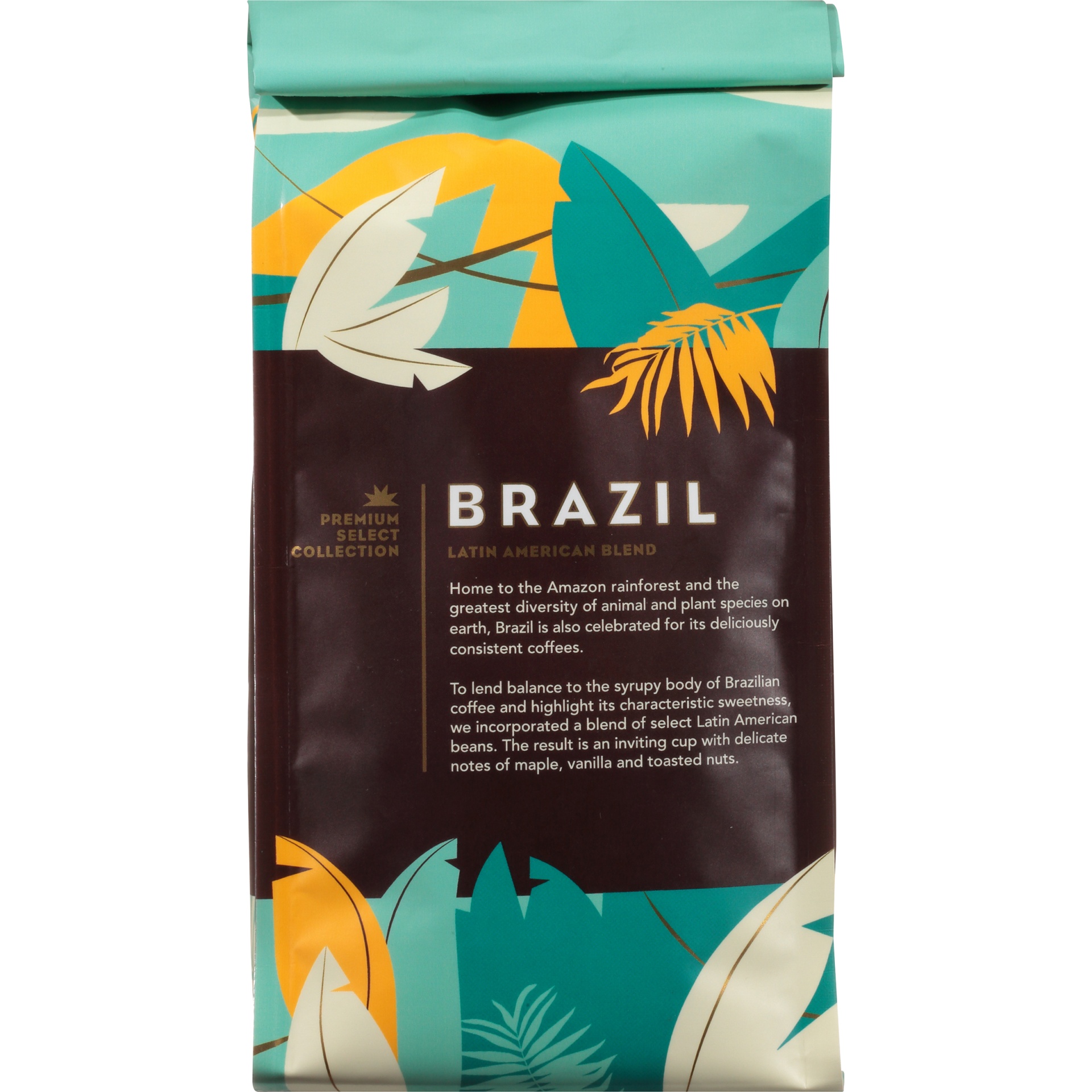 slide 5 of 6, Starbucks Brazil Medium Roast Whole Bean Coffee - 9 oz, 9 oz