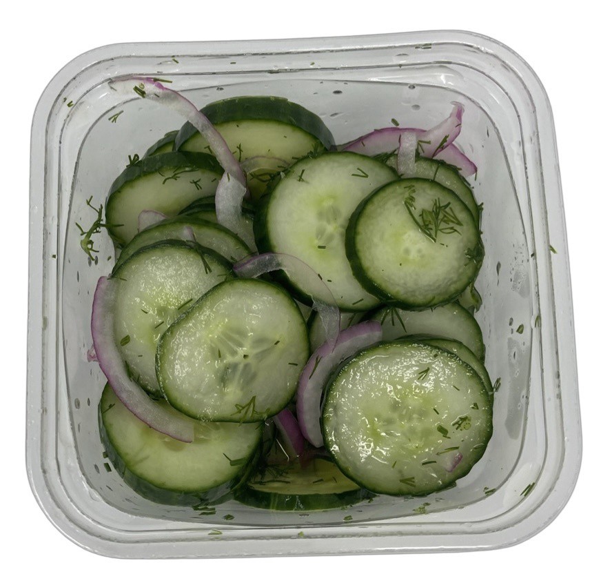 slide 1 of 1, Zerbo's Zerbos - Prepared Foods Cucumber Salad, per lb