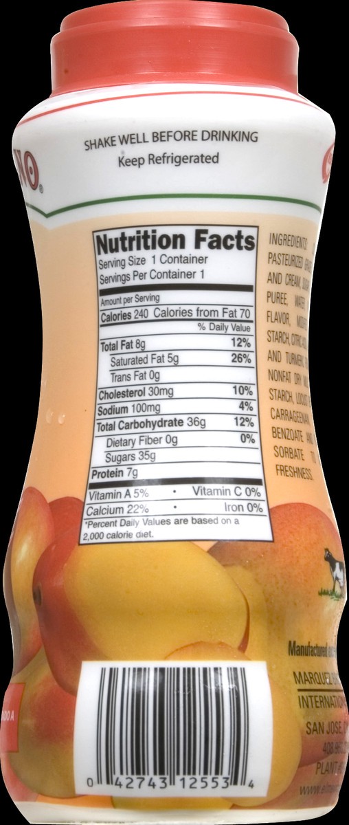 slide 4 of 5, El Mexicano Saborico Mango Yogurt Drink 7 fl oz, 7 fl oz