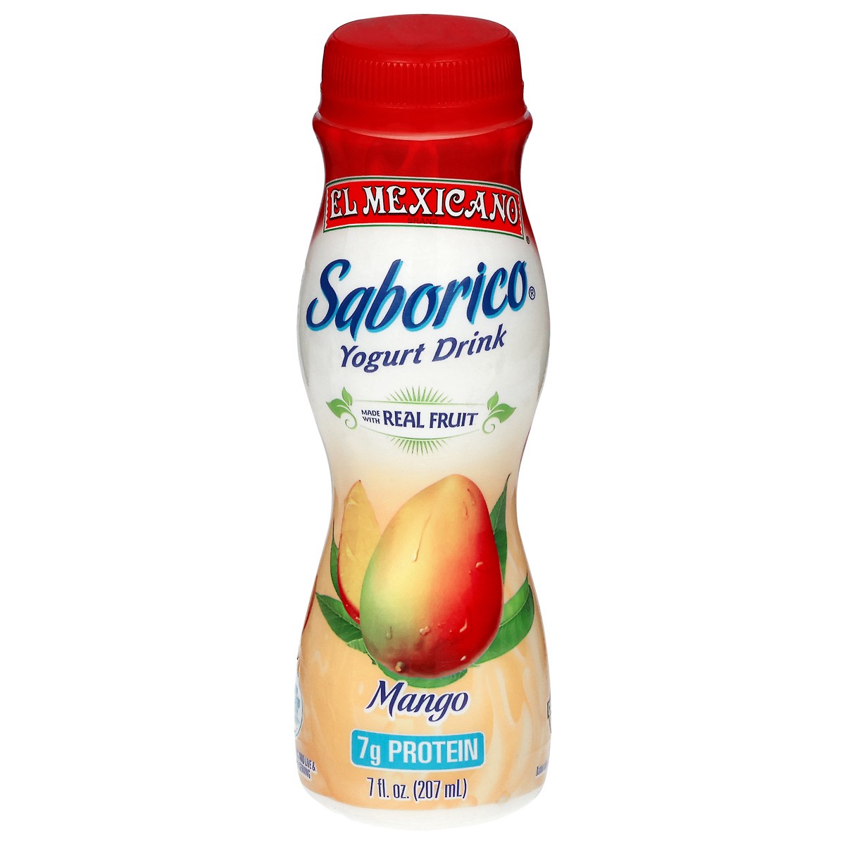 slide 1 of 5, El Mexicano Saborico Mango Yogurt Drink 7 fl oz, 7 fl oz