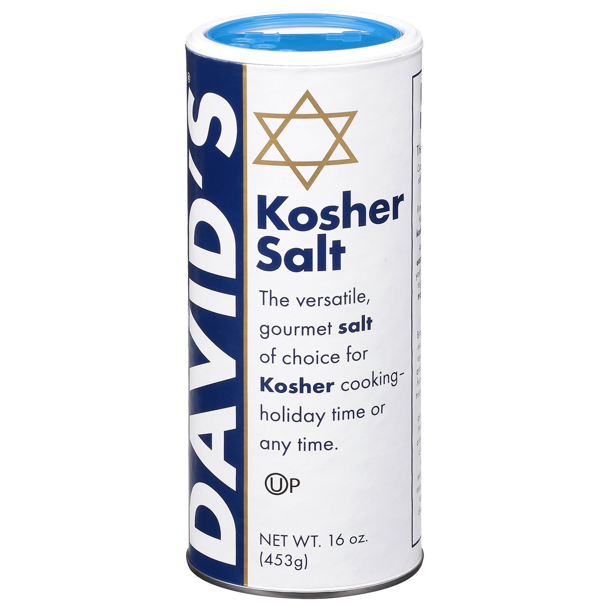 slide 1 of 9, David's Davids Salt Kosher 16 Oz, 16 oz