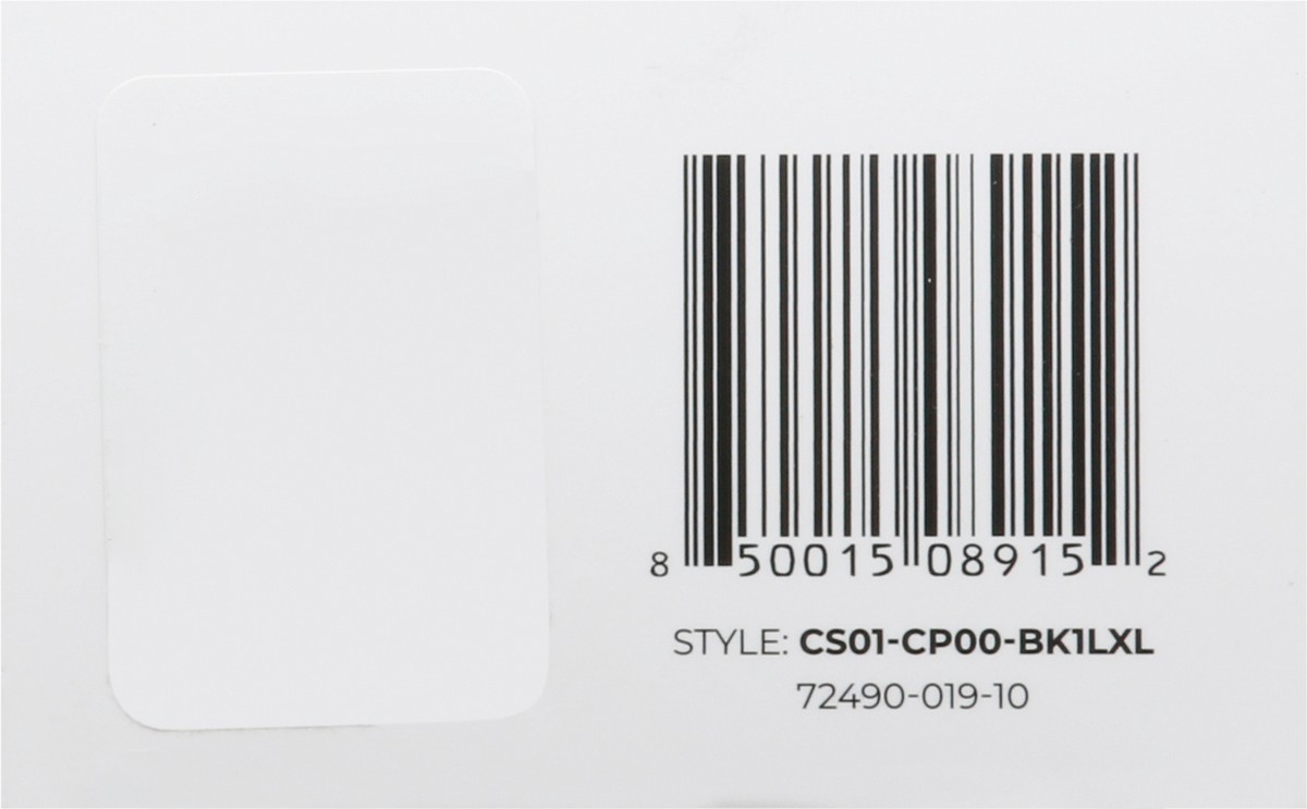 slide 3 of 13, Nufabrx Black Medicine Infused Shin Sleeve One Size Fits Most 1 ea, 1 ct