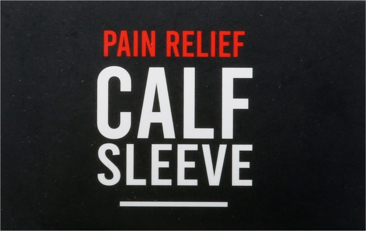 slide 5 of 13, Nufabrx Black Medicine Infused Shin Sleeve One Size Fits Most 1 ea, 1 ct