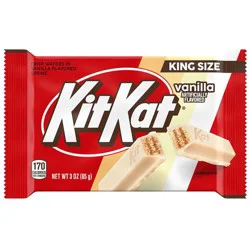Kit Kat Crisp Wafers In Vanilla Flavored Creme King Size Bar - 3 OZ