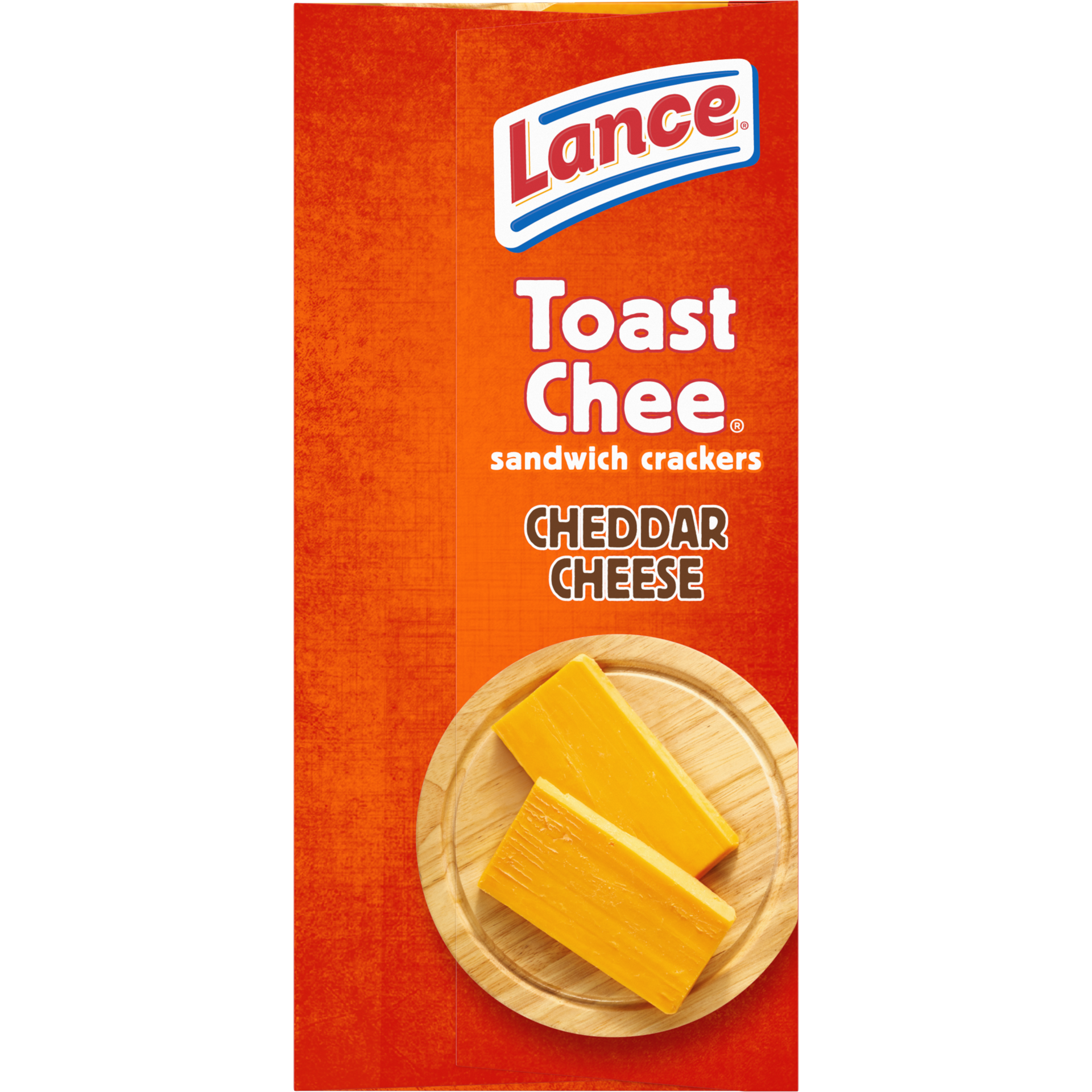 slide 5 of 5, Lance Sandwich Crackers, ToastChee Cheddar, 6 Individually Wrapped Packs, 4 Sandwiches Each, 5.6 oz