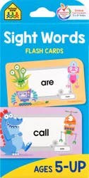 School Zone Beginning Sight Words Flash Cards