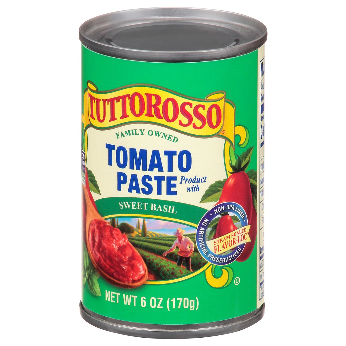 slide 2 of 9, Tuttorosso Sweet Basil Tomato Paste 6 oz, 6 oz