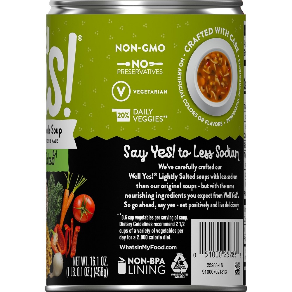 slide 5 of 5, Campbell's Well Yes Vegetable Noodle Soup, 16.1 oz