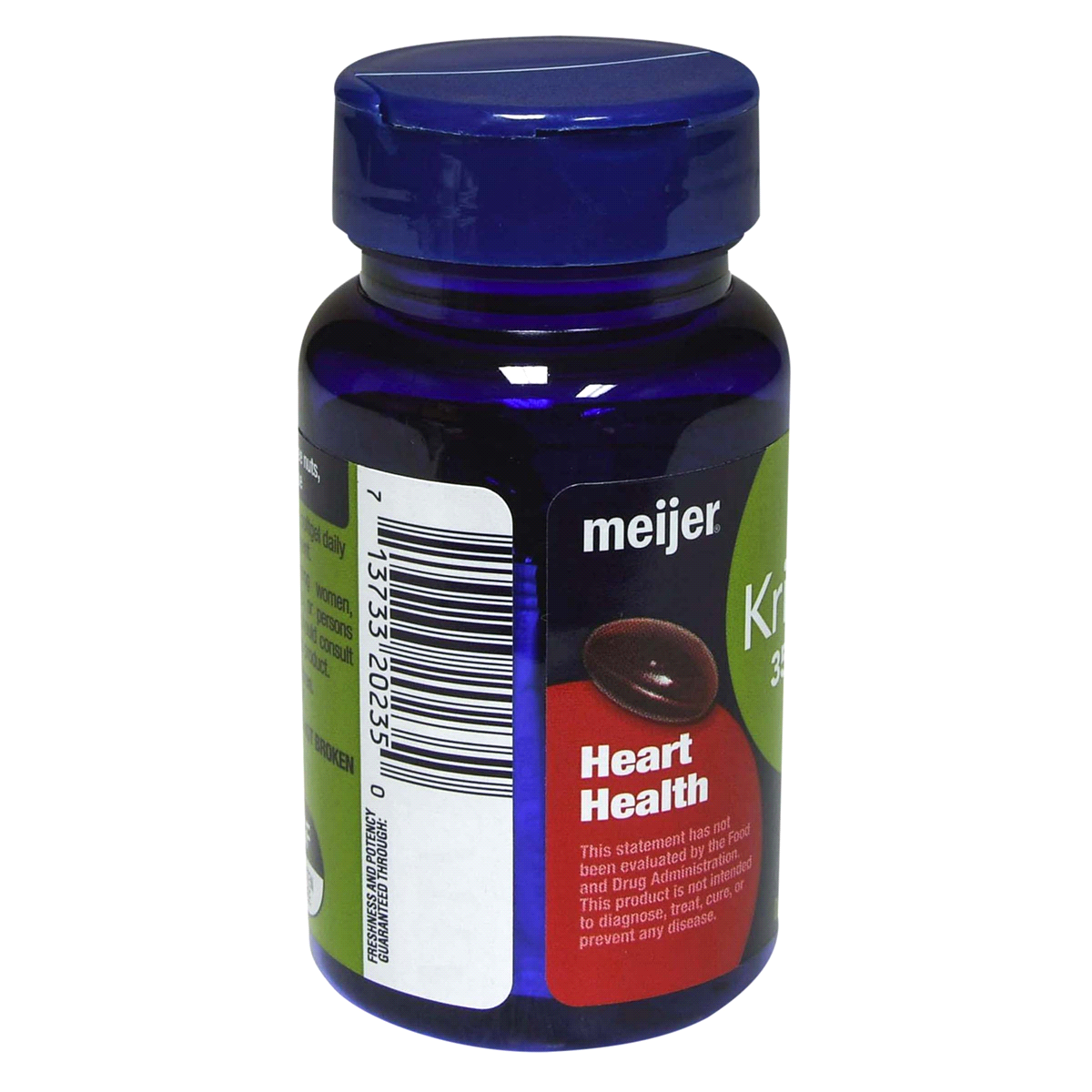 slide 3 of 4, Meijer Krill Oil Softgel Twin Pack, 2x, 60 ct; 350 mg