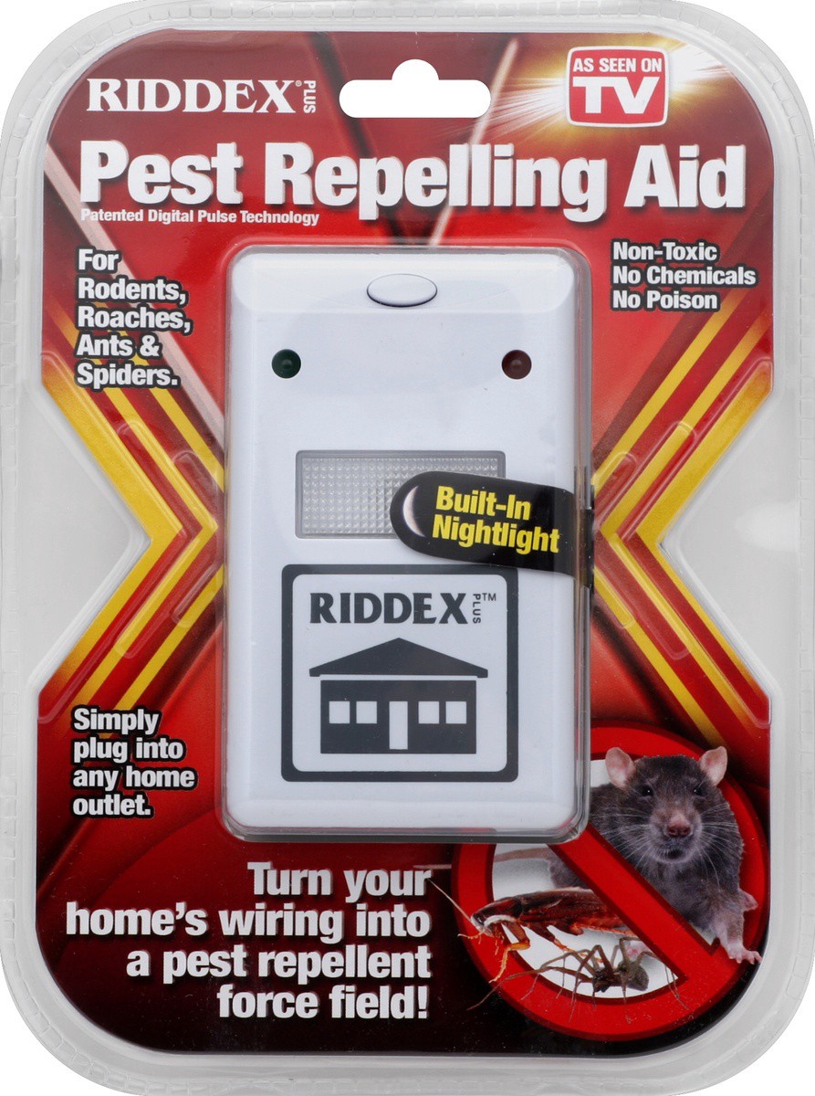 slide 2 of 2, As Seen on TV Riddex Plus Pest Repelling Aid, 1 ct