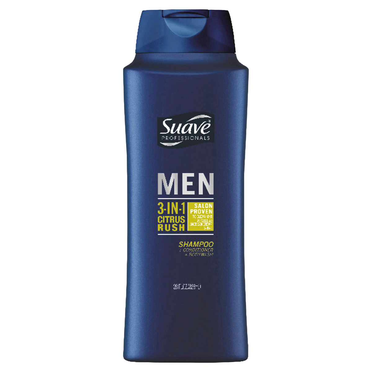 slide 2 of 6, Suave Men 3 in 1 Shampoo Conditioner And Body Wash Citrus Rush, 28 oz