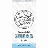 slide 1 of 1, Smidge & Spoon Smidge And Spoon Granulated Sugar, 2 lb