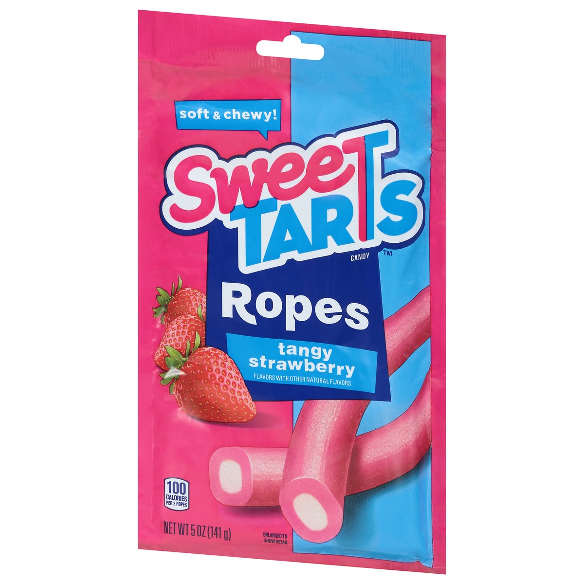 slide 3 of 11, SweeTARTS Tangy Strawberry Ropes 5 oz, 5 oz