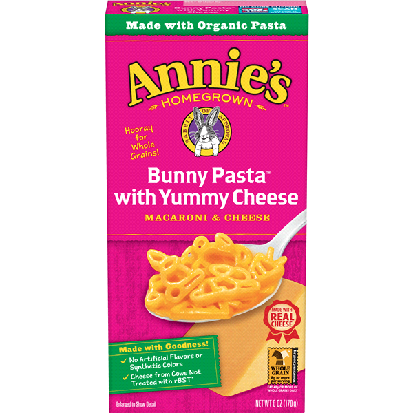 slide 1 of 1, Annie's Bunny Pasta with Yummy Cheese Macaroni & Cheese, 6 oz