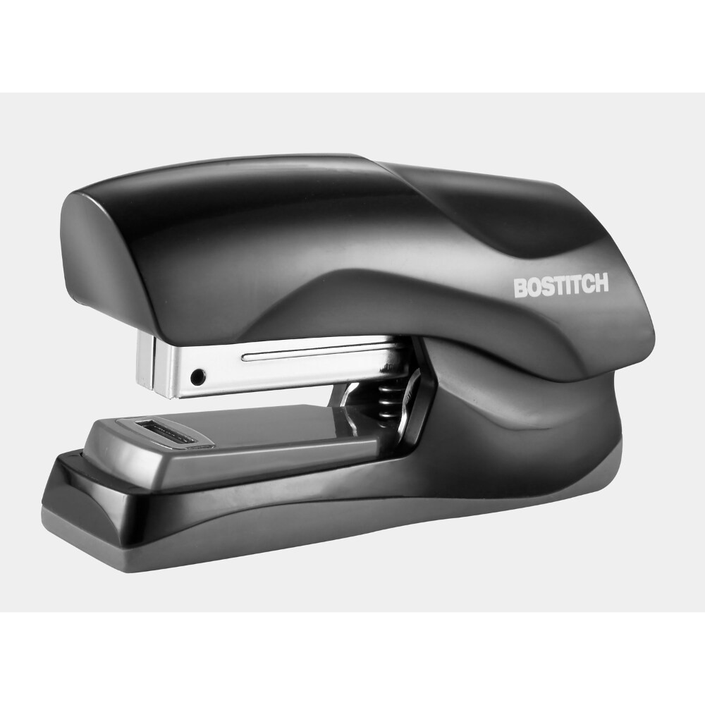 slide 1 of 3, BOSTITCH Office Flat Clinch Stapler, 2-5/8"H X 1-3/8"W X 4-3/8"D, Black, 1 ct