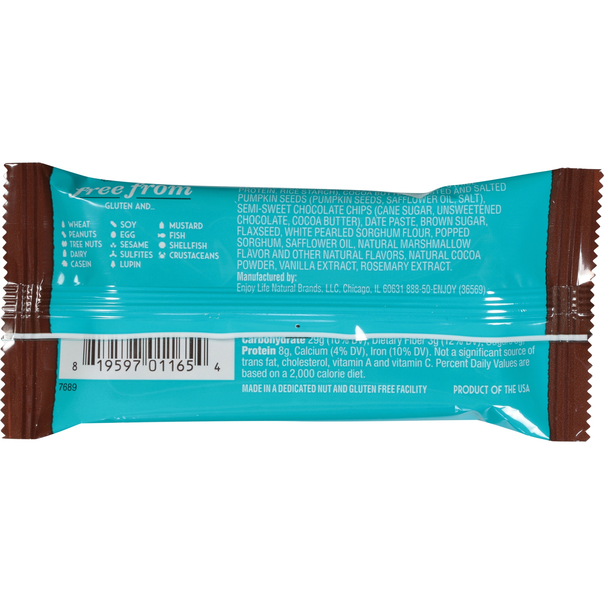 slide 4 of 6, Enjoy Life Crispy Chocolate Marshmellow Grain & Seed Bar, 1.76 oz