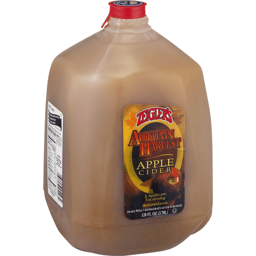 slide 2 of 8, Zeigler's Autumn Harvest Apple Cider 128 oz, 128 oz
