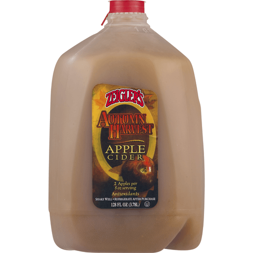 slide 4 of 8, Zeigler's Autumn Harvest Apple Cider 128 oz, 128 oz