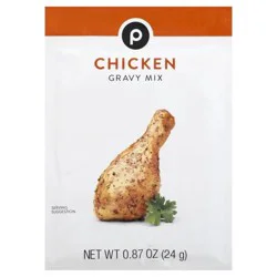 Publix Gravy Mix, Chicken - 0.87 oz