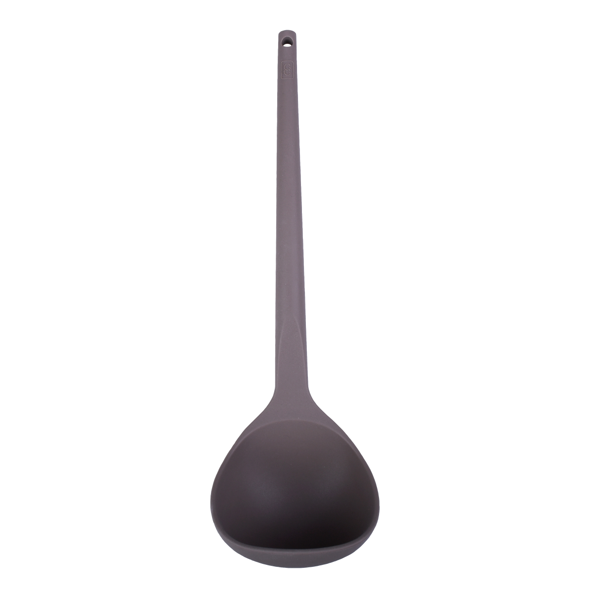 slide 1 of 9, Grand Gourmet Silicone Ladle, Gray, 1 ct