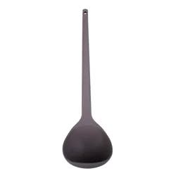 Grand Gourmet Silicone Ladle, Gray
