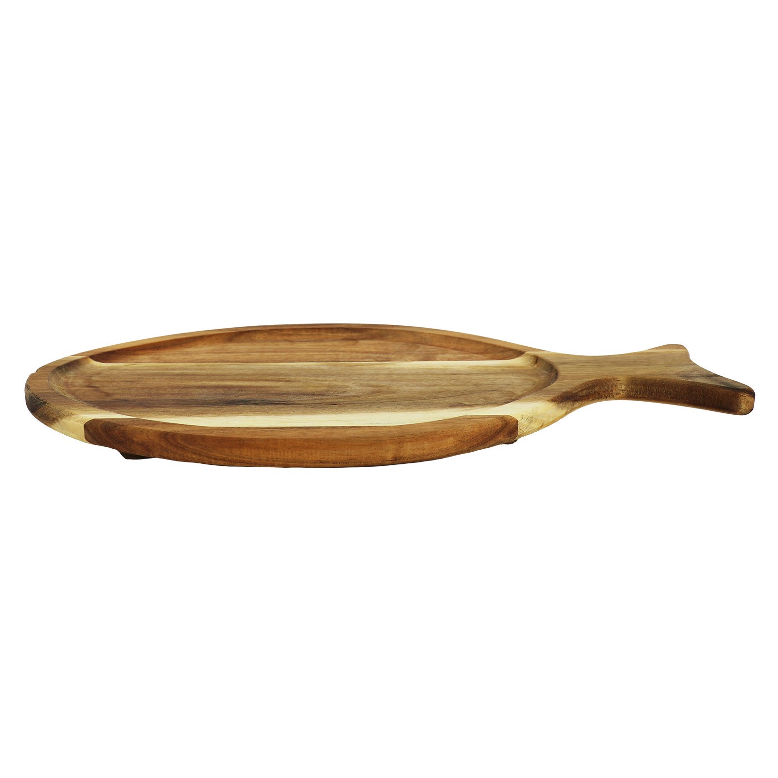 slide 4 of 4, 16" X 8" Fish Shaped Wood Board By Ashland, 16 in x 8 in