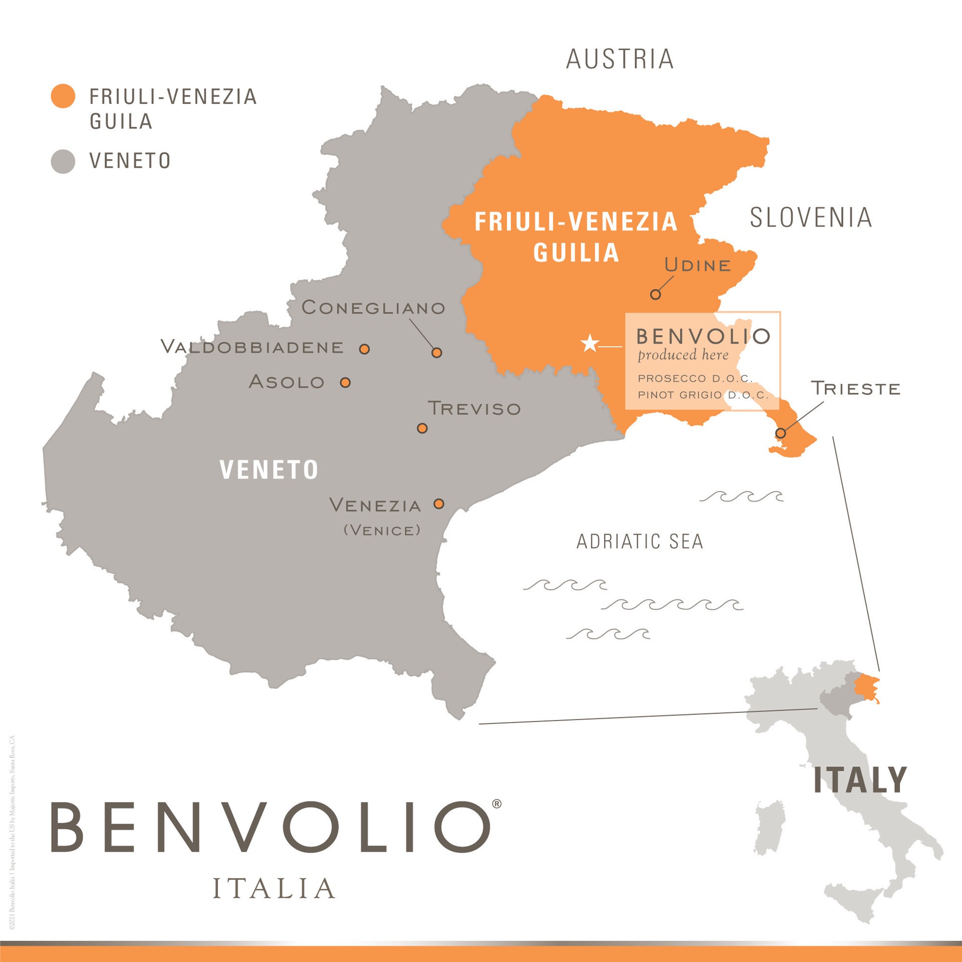 slide 3 of 4, Benvolio Prosecco 750 ml, 750 ml