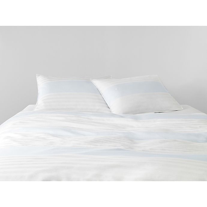 slide 1 of 2, Calvin Klein Wythe Reversible King Duvet Cover Set - Pacific, 1 ct