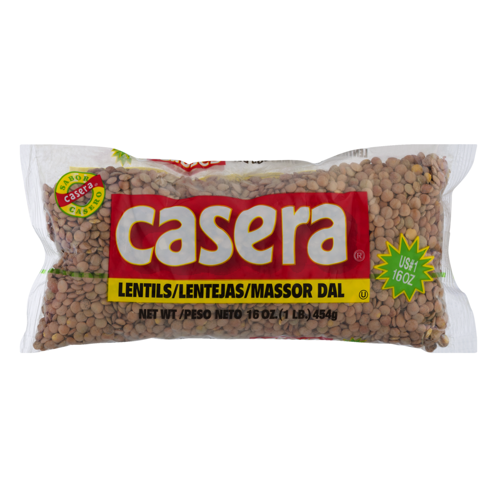 slide 1 of 1, Casera Lentils, 16 oz