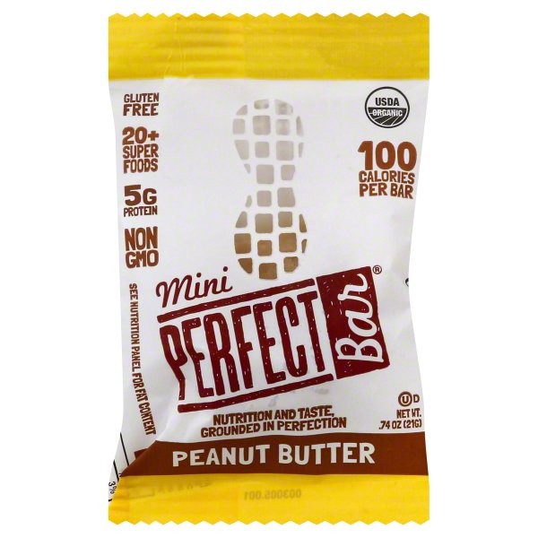 slide 1 of 1, Perfect Bar Mini Peanut Butter, 0.74 oz