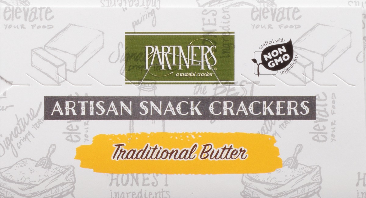 slide 9 of 9, Partners Artisan Traditional Butter Snack Crackers 4 oz, 4 oz