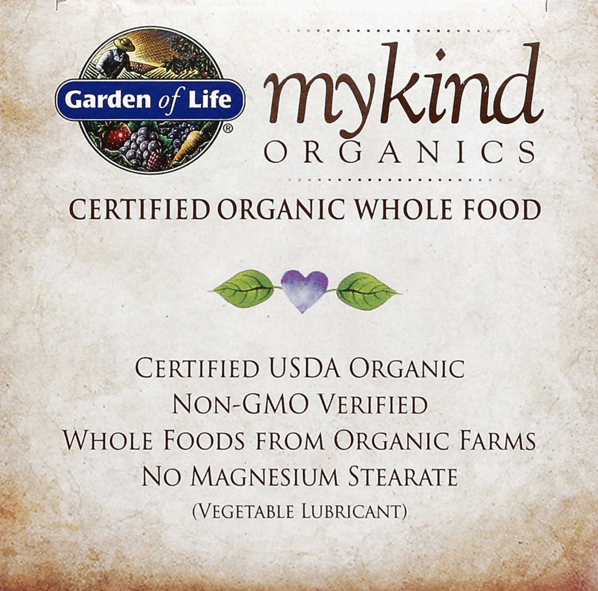 slide 2 of 4, Garden of Life My Kind Organics Prenatal Multivitamin, 180 ct