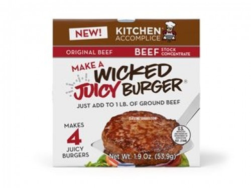 slide 1 of 1, Kitchen Accomplice Original Beef Make A Wicked Juicy Burger Sauce, 1.9 oz