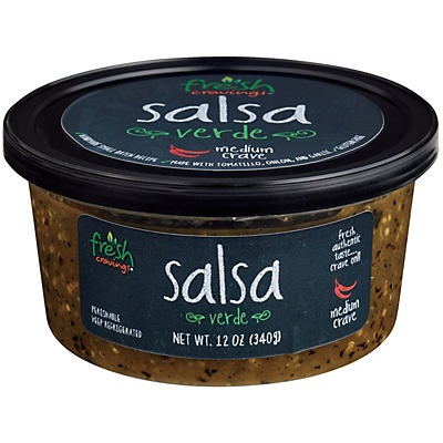 slide 1 of 1, Fresh Cravings Salsa Verde, Medium, 12 oz