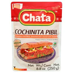 Chata Cochinta Pibil Shredded Pork Meat Pouch