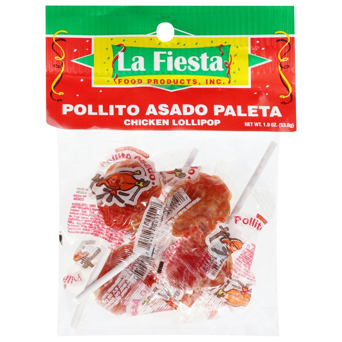 slide 2 of 13, La Fiesta Chicken Lollipop 1.9 oz, 1.9 oz