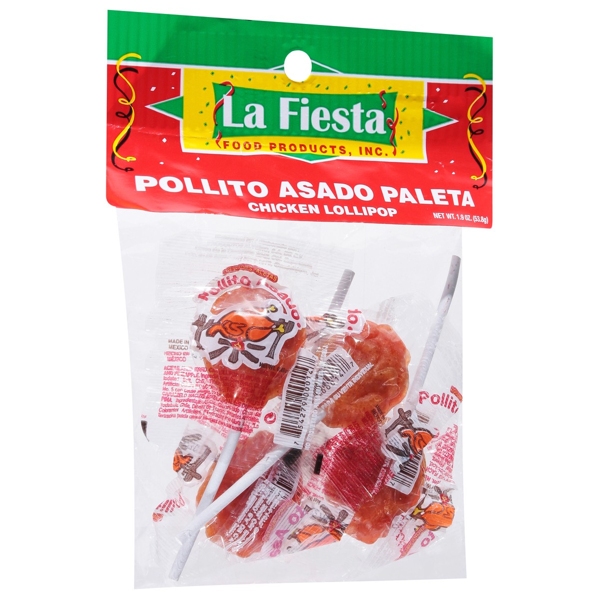 slide 3 of 13, La Fiesta Chicken Lollipop 1.9 oz, 1.9 oz