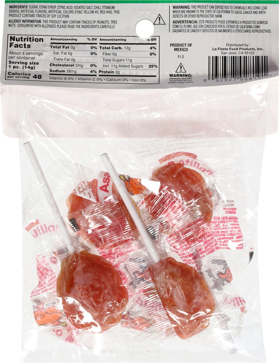 slide 5 of 13, La Fiesta Chicken Lollipop 1.9 oz, 1.9 oz