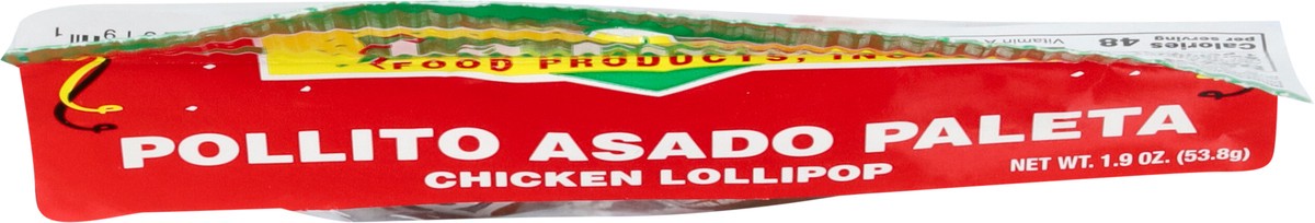 slide 13 of 13, La Fiesta Chicken Lollipop 1.9 oz, 1.9 oz